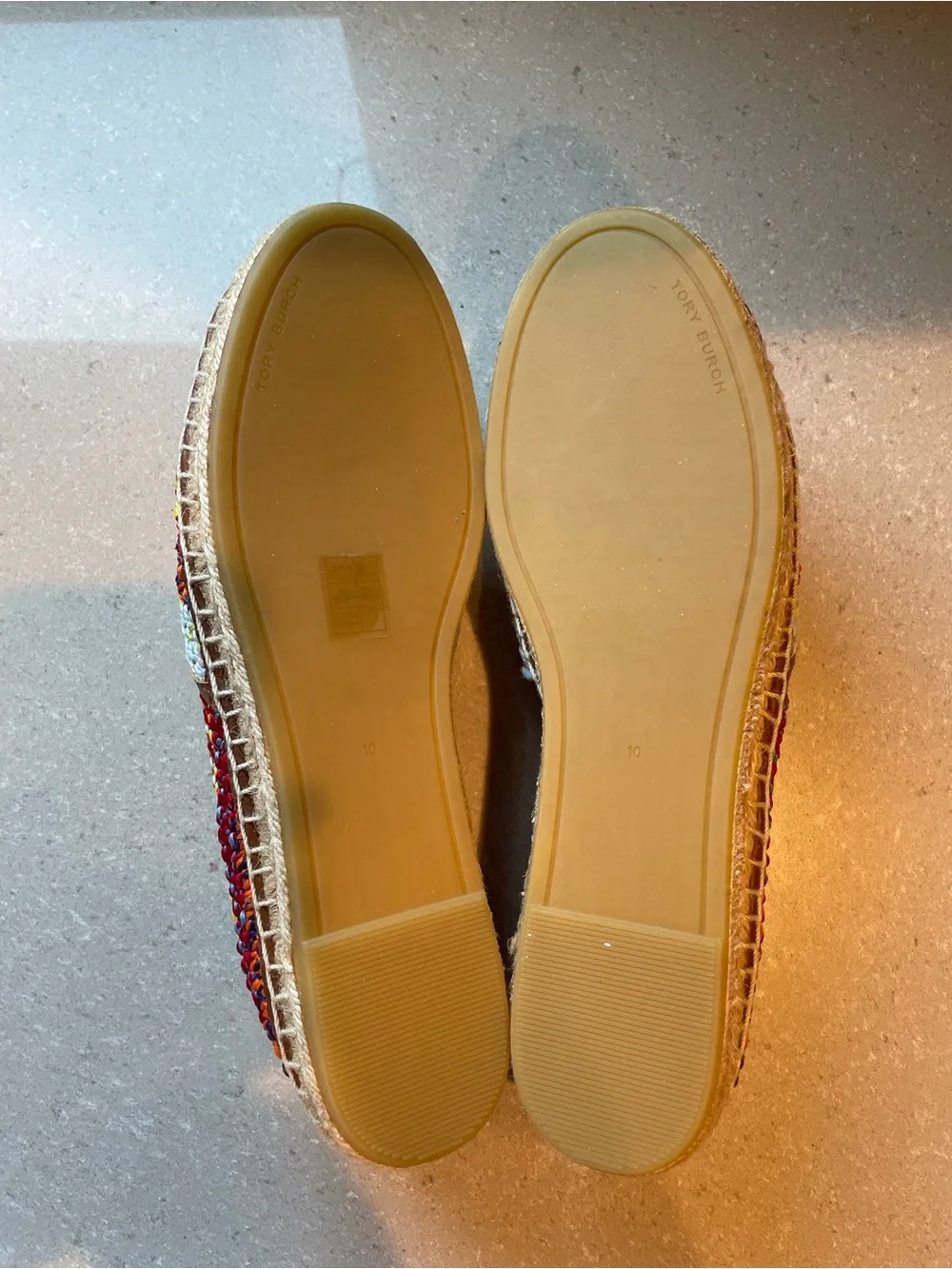 Tory Burch Everly Espadrilles | Multi color w/brown trim